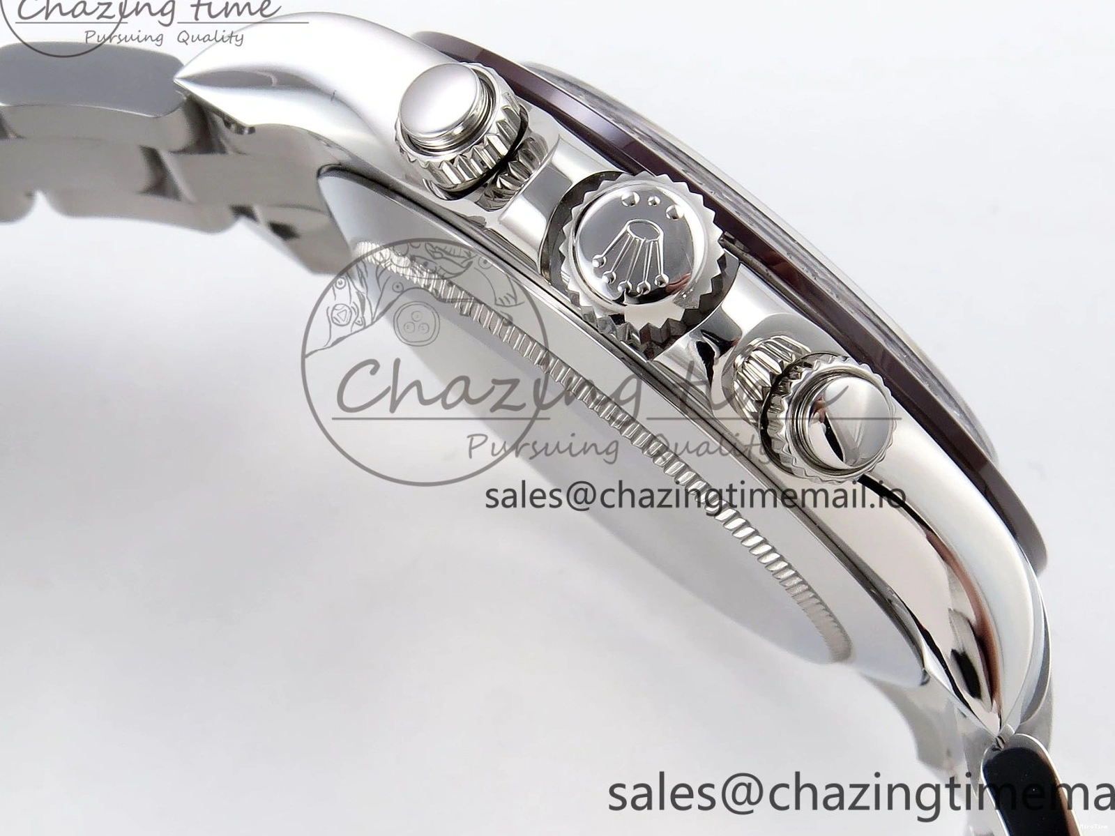 MiroTime 0216 Daytona 116506 Clean 1:1 Best Edition Ice Blue Dial Arabic Markers on SS Bracelet SA4130 V EasyCare 1344